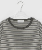 [unisex] Maje Stripe Over Long Sleeve Tee