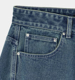 BACK-POINT BERMUDA PANTS