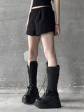 1156 Platform Sole Lace-Up Boots (9cm)