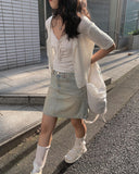 Eid Ribbon Shirring Sleeveless
