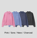 Lucy Pigment Crop Shirt
