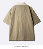 Bliss Open Collar Half Shirt