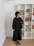 Caled Washing Denim Bermuda Pants