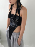 HALTER BODY SUIT TOP