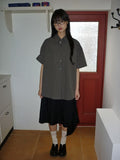 Loen Tie Midi Skirt