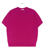 Boucle round knit