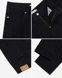 Rodin Black Blue Denim Pants