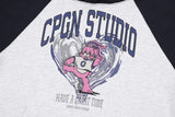 Love Hoppy Raglan Hoodie