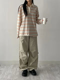 [unisex] Parachute Banding Wide Pants