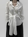 Zeta Wrap Shirt Blouse