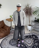 Eddie Dart Bermuda Denim Pants