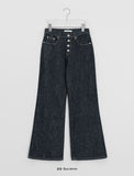 Monda Non-Fade Raw Denim Bootcut Pants
