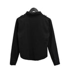 Vintage Frill Cotton Shirt Jacket