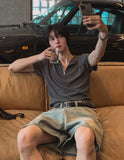 Pier Adjust Bermuda Denim Pants