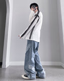 Snitch Curb Stone Wide Denim