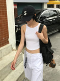 HALTER CROP SLEEVELESS