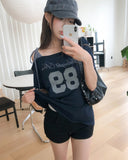 Cathy Back Pocket Low Shorts