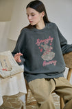 Bunny For Heart Raglan Pigment Sweatshirt