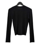 Flea shirring cardigan