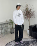 Cade semi-wide denim pants