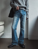 [LANARCH] Frayline Bootcut Denim