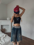 Didi numbering crop sleeveless