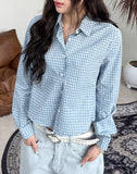 Melling Crop Check Shirt
