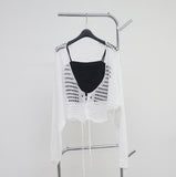 Senia cardigan + sleeveless set