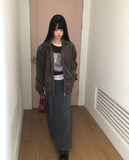Elon String Knot Long Skirt