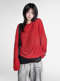 Move Summer Overfit Boucle Knit