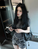 TOKYO Crop Basic Tee