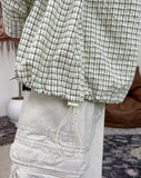 Laone hooded check shirt