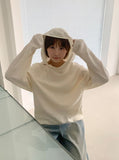 [Unisex] Hinkmo Side Button Waffle Hoodie