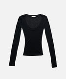 Bonnie See-Through Long Sleeve