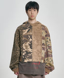 Camouflage Zip-Up Hooded Jacket