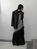 Sherbell Pocket Wrap Layered Skirt