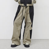 (Unisex) Vteo Round Color Matching Cargo Pants