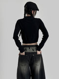 Fob Knit Two-Way Zip Up