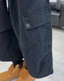 Luden Button Cargo Bermuda Pants
