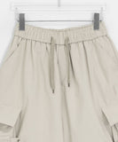 [unisex] Nahori Snap String Bermuda Banding Pants
