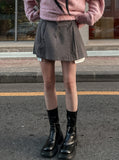 Heidi pocket pleats skirt