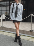 Kenin incision cargo miniskirt