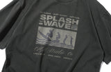 SPLASH WAVE Pigment Short Sleeve T-shirt