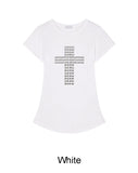 Unt Metallic Cross Slim T-shirt