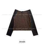 Marty Stripe Raglan Button Long Sleeve