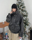 Carton Sherpa Dyeing Leather Mustang