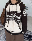 South Knitwear Hooded Zip-Up