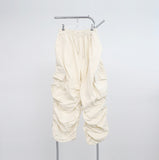 Retif String Shirring Wide Pants