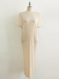 Ella Summer Pleated Maxi One Piece (Scarf Set)