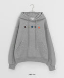Ryutin Button Over Brushed Hoodie